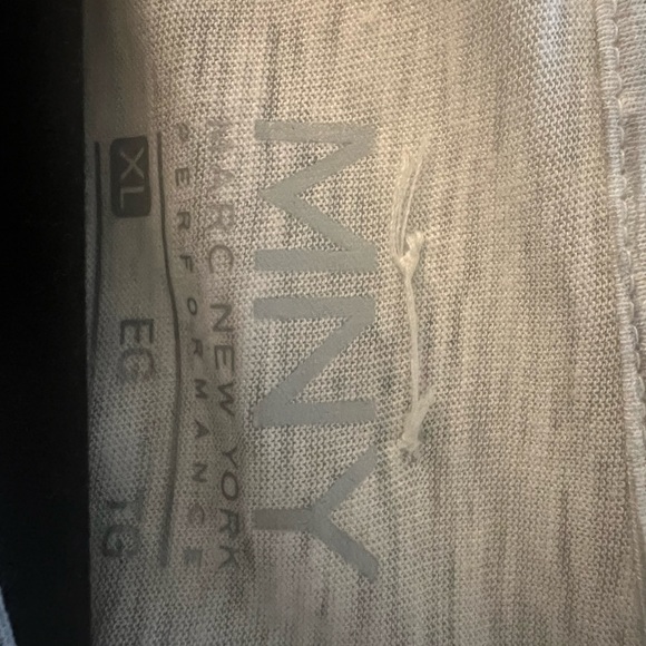 Andrew Marc New York T-shirt Dress with twisted keyhole sleeve. Size: XL - Picture 5 of 6